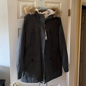 Brand new Levi fleece lined jacket